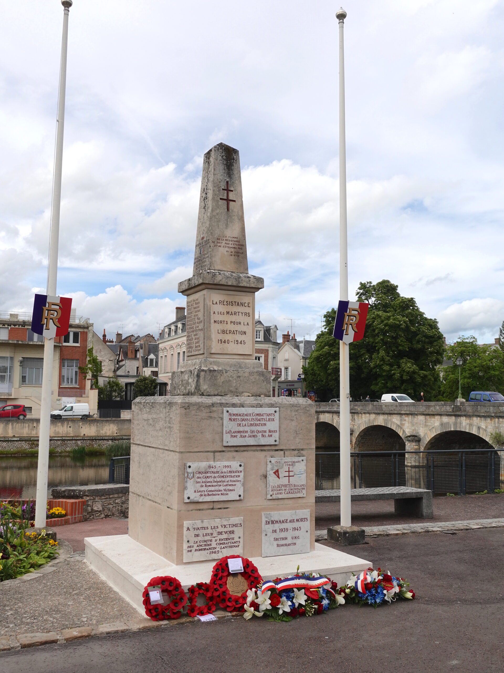5th May 2023 – annual commemoration of SOE agents at Romorantin-Lanthenay, France.
