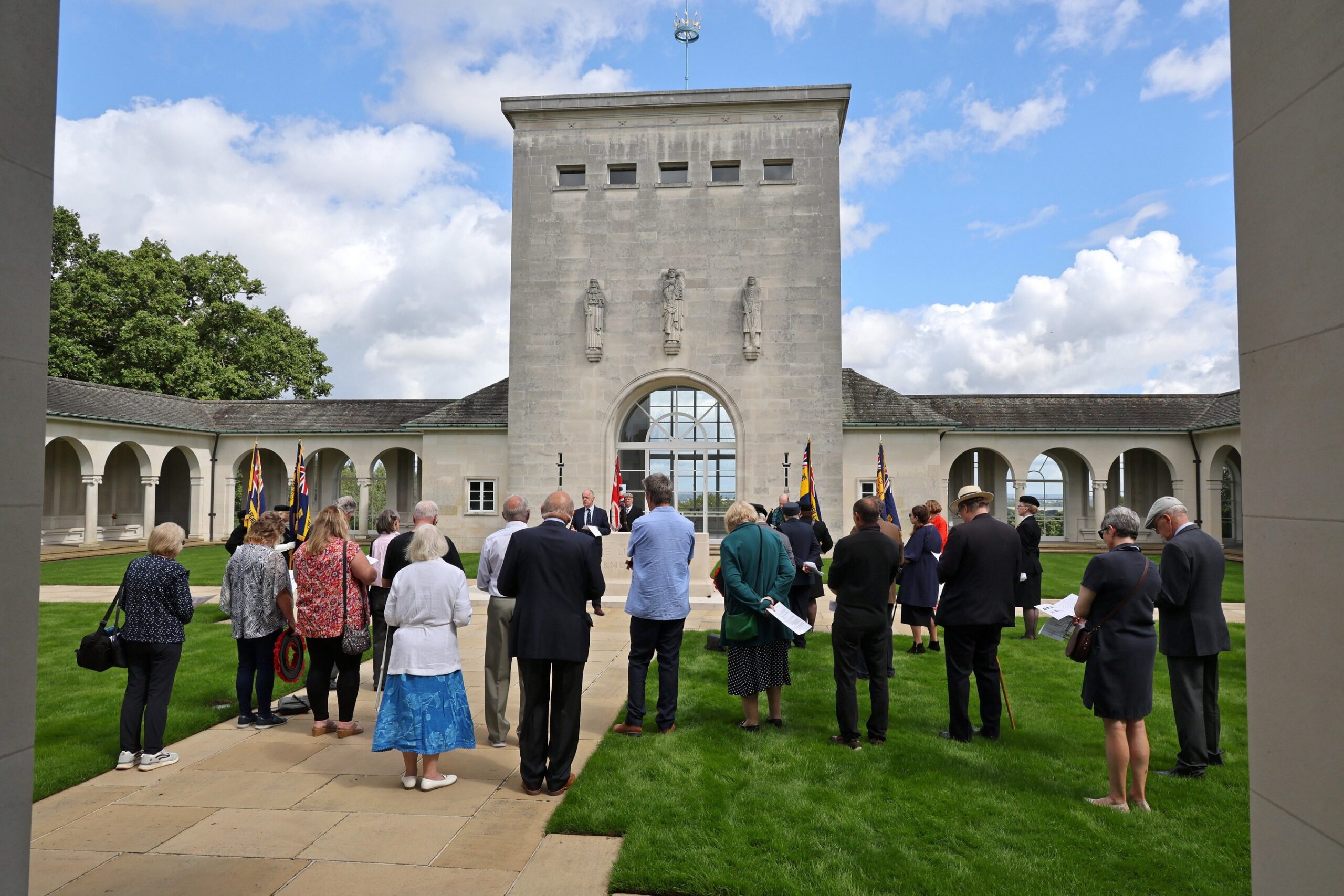 20th August 2023 – Bi-annual ceremony at Air Forces Memorial, Runnymede.