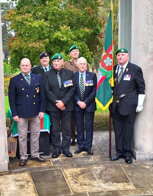 Sunday, 6th October 2024. Intelligence Corps ceremony at Brookwood Military Cemetery.