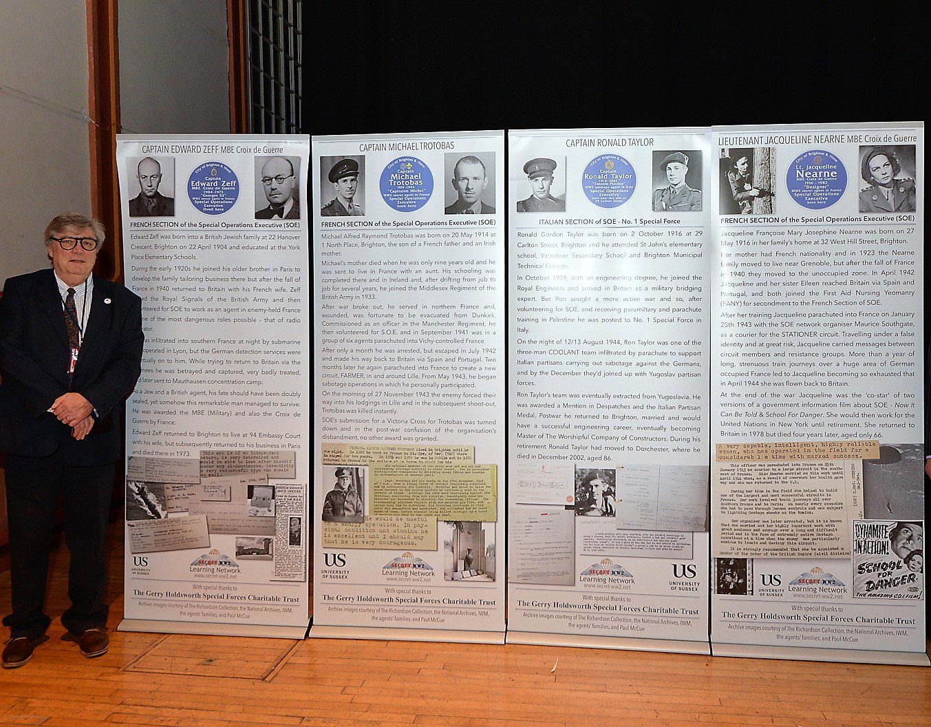 2016 - Co-founder Martyn Cox at our Reveal event in Brighton